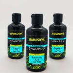 Rahashya Natural pH balanced Anti Dandruff Shampoo with Tea tree and Rosemary for itching and dandruff free healthy scalp (Pack of 3)