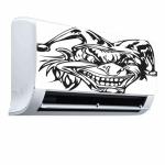 Qth SKULL DESIGN AC STICKER SUITABLE FOR ALL TYPE OF AC QTH-AC-6956