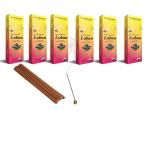 Singapore Loban BAMBOOLESS Pure and Natural Incense 80 Gms Pack of 6 Box Total 480 Gms