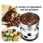 COSYSMART Electric Spice Grinder Stainless Steel Nima Grinder | Coffee Grinder | Dry Masala Grinder | Mini Masala Mixer | Hand Grinder | Miksi Grinder | Chutney Grinder | Spice Mill | Baby Food Grinder | High-Speed Grinder | One-Button Grinder (Pack of 1)