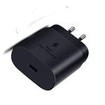 eKus 25 Watts|Super Fast Charger Original | Adapter| Compatible with Samsung Galaxy A32| [Colour Black] new2022