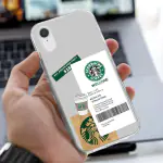 Emble Starbucks Designer Printed Silicone Case For Iphone Xr ( Tpu| Soft, Iphone Xr| Multicolor)