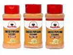 foodfrillz Cheese Popcorn Seasoning Powder 3 Flavours Combo Pack - Classic, Peri Peri & Tangy Tomato