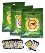 LeevMe Anti Mosquito Patches Natural, DEET free (Pack of 90 Patches)