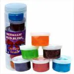 Rabbit Party Pack of Slime - Metallic Mud Slime Multicolor