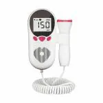 OSRMEDPLUS Portable Handheld Fetal Doppler Baby Heart Rate Detection Monitoring Machine with in-Built Speaker