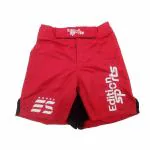 Edition Sports MMA Shorts for Men Print Muay Thai Shorts Fight Training Boxing Trunks Red (Size-Small):