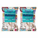 Happilo Premium All Natural Fox Nuts (Phool Makhana), Lotus Seed Pop/Gorgon Nut Puffed Kernels, Healthy Snack Low Calorie Gluten Free and Vegan 100g (Pack of 2)