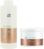 Wella Professionals Fusion Intense Repair Shampoo (1000ML)+ Mask (500ML) (2 Items in the set) Acti Biotic