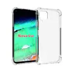 Lustree Huawei Nova 7i Transparent Silicone Scratch Resistance and Shock Proof Mobile Back Cover Case