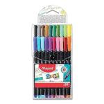 MAPED Graph'Peps Fineliners Set - Pack of 20, Assorted | Thin Liners | Mandala art | Mandala art pens | Doodle Colouring | Colouring pen marker pens