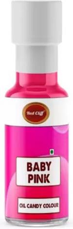 RED CLIFF Edible Oil Candy Color Pink Icing (40 ml)