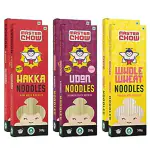 Masterchow Family Pack Noodles 2 Whole Wheat, 2 Hakka, 2 Udon Noodles, 300 Gm (Pack Of 6)