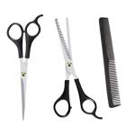 Doberyl GutarGoo Set Of 3 Stainless Steel Professional Salon Barber Hair Cutting & Thinning Scissors Hairdressing Styling Tool