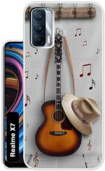 Case Club White Silicon Grip Case Back Cover For Realme X7