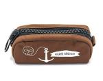 Weshopaholic Brown 21 x 8 x 8 cm Pirate Pen Case