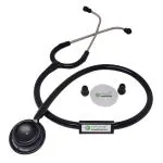 Sahyog Wellness SWST01 Professional's Deluxe Acoustic Sensitivity Stethoscope for Medical Students & Doctors (Black)