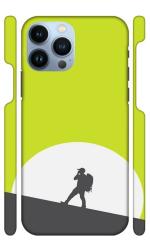 YAPZONE Travelling Boy |Designer Printed Hard Back Cover for Apple iPhone 13 Pro Max Premium & Attractive Case for Your Smartphone