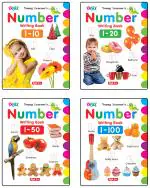 Number Writing Books (Set of 4 Titles)