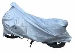 Crokrok Silver Dust Resistant Full Body Bike Covers for Yamaha RX 100