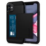 Spigen Black TPU Slim Armor CS Back Cover Case Designed For Iphone 11
