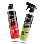 Wavex Matte Finish Maintainer 350ml with Chrome and Metal Polish 350g (Set of 2)