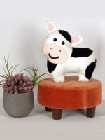 Sivya by Home Micro Filled Shape Cute Cushion for Kids (Cow)