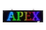 APSHINE Led Display Metal Board (RGB 64 X 16 Cm) Moving Texts, App Operated Control with Wi-Fi Board