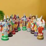 pujaNpujari Dasavataram Golu Dolls Set Small for Navaratri and Sankranti