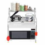 Palomino Stainless Steel Kitchen Microwave Shelf, Organizer, Spicy Rack Toaster, Microwav Oven Rack