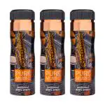 Oscar Pure Music Long Lasting, Premium and Skin Friendly Deodorant Spray Perfume, 200 ml (Pack of 3)