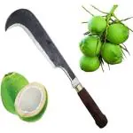 LJL Traders Multi Purpose Wooden Handle Kerala Chettan Vakathi knife