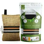 Dr. CHARCOAL Non Electric Air Purifier, Modish Khaki (75 g)