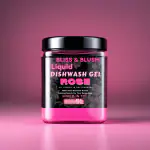 BLISS & BLUSH dish wash gel powder 500 gm Can Safe for Child and Pet Utensils 5000 ml dish wash gel