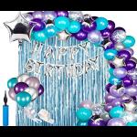 SV Traders Mermaid Theme/Princess Decoration Kit Total 115