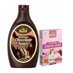 Mr.Kool Chocolate Syrup 623gm and Baking Soda 100gm. Pack of 2 Combo.