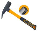 GSK Cut One piece Polished, Finish Carbon Steel Fiberglass Handle Roofing Hammer Carpenter Framing Shock Proof Hammer 600 GM