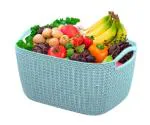 Marmik Plastic Storage Vegetables, Office,Fruits Kitchen, Bathroom, Storage Basket (Pack of 1)