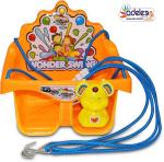 Odelee Orange Swing for Kids with Music for Indoor and Outdoor - for Boys and Girls of Age 6 Months +