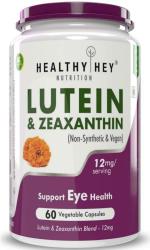 HealthyHey Nutrition Natural Lutein 10mg with 2mg Zeaxanthin Health Supplement 60 Capsules