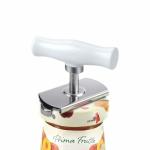 Homezy Jar Opener with Spiral Handle, Bottle Opener for Twist-off Type Can/Lid, Adjustable to Open Max Metal Caps(Max 4 Inch Diameter), Easily Use for Housewife, Children and Elderly.