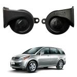 Oshotto 12V (K8001) Car Horn - Trumpet Sound 2Pc Set (Low + High) compatible with Tata Aria