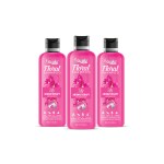 Lozalo Floral Aromatherapy Pet Conditioning Shampoo -1.5 Litre, Combo Pack of 3x500 ml, Lily Fragrance | Odour Control Shampoo for Dogs & Cats | with Aloe Vera Extract and Saffron Oil