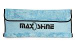 MAXOSHINE Microfiber Cloth for Car-600 GSM Twisted Loop Super Absorbent Car Cleaning Cloth-Edgeless Design Plush Pile Lint Free Microfiber Towel for Drying and Detailing (Pack of 1-Aqua Blue)