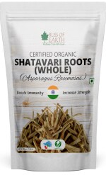 Bliss of Earth Shatavari root Whole Orgnaic Asparagus Racemosus 100% Natural & Non-GMO Good for Immunity & Digestion 200gm