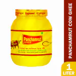 Panchamrut 1 Litre Desi Cow Ghee|Immunity Booster and 100% Pure Cow Ghee| Pure Ghee  (Pack  of  1)