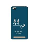 Casotec Follow The Leader Design Printed Silicon Soft TPU Back Case Cover for Xiaomi Redmi 5A