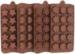 MOLZO Silicone Chocolate Mould (Pack Of 4)