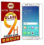 Kite Digital Oppo F3 Premium Tempered Glass Screen Protector Slim 9H Hardness 2.5D