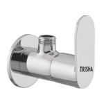 Opal Brass Angle Valve with Wall Flange